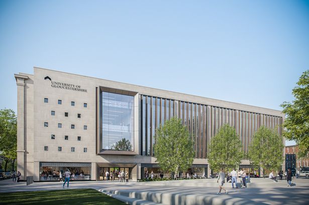 Proposals for University of Gloucestershire city centre campus, now submitted!